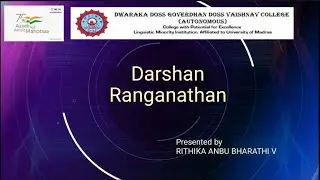 Darshan Ranganathan #indianscientists #azadikaamritmahotsav #womenscientists #organicchemistry