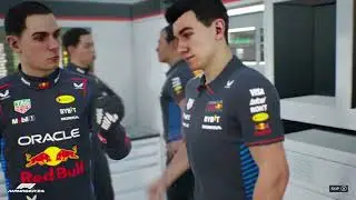 F1 MANAGER 2025 RED BULL NO COMMENTARY CAREER MODE #9 SPAIN: YUKI HANGS ON!!