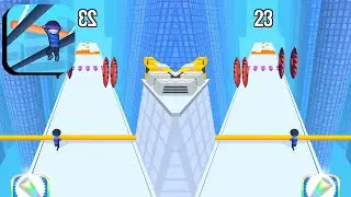 Roof Rails ☄️ - Gameplay Walkthrough All Levels (7-8) RR04