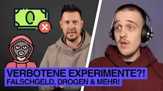 Die krassesten Selbstexperimente, welche nie ver&ouml;ffentlicht wurden! | Reaktion auf Torben Platzer