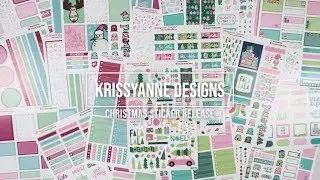 Krissyanne Designs | 2019 Christmas Sticker Release