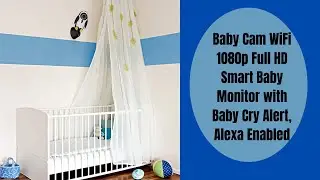 Qubo by Hero Group Baby Cam WiFi 1080p Full HD Smart Baby Monitor with Baby Cry Alert, Alexa