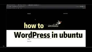 Wordpress Installation step by step Ubuntu