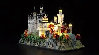 BrickBling Light Kit for LEGO Architecture Neuschwanstein Castle 21063 New Version