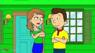 Caillou Goes on a date with Gina