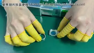 Lens replacement for a 4 in 1 handheld fiber laser welding machine
