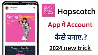 hopscotch app mai account kaise banaye!! how to create account in hopscotch app!!