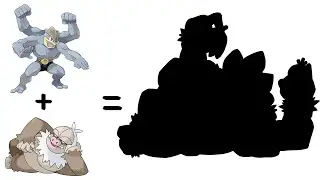 Pokemon Fusion #76: Machamp x Slaking | OFishPS