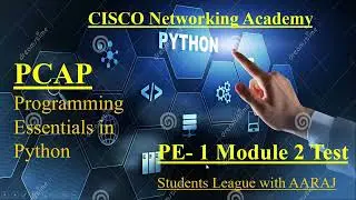 PE 1 Module 2 Quiz | Cisco Programming Essentials in Python - PCAP | CISCO Python Essential.