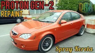REPAINT PROTON GEN-2 | SPRAY KERETA | CAT MOBIL