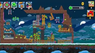 Level 7-8 &ndash; Angry Birds Friends No Power-Up Challenge (T-1681) | 3 Stars Gameplay &ndash; Jan 12