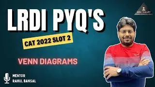 CAT 2022 LRDI | Supermarket Sales Puzzle (Venn Diagram Set Explained) | Rahul Sir | MBA VALLEY