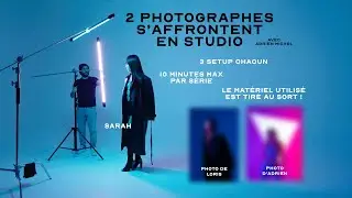 Deux photographes s'affrontent en studio !