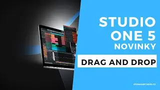 Novinky Studio One 5 - Drag and Drop  - oTomanStudio.cz
