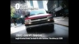 Chevrolet 0% Financing Commercial (2001)