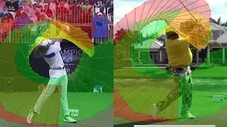 Swing Plane of Kyle Berkshire, the World Long Drive Champion in 2019 and 2021.
