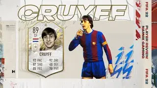 FIFA 22 89 CRUYFF PLAYER REVIEW