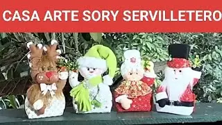 💕NUEVO PROYECTO 💕SERVILLETEROS  NAVIDEÑOS 💞