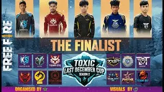 [🔴LIVE] TOXIC LAST DECEMBER CUP S-1 | GRAND FINALS | ORG TOXIC E-SPORTS | FT.@siamx.official