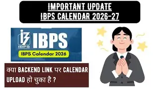 📢 IBPS Calendar 2026-27 Finally Out ? Plan Accordingly 🔥