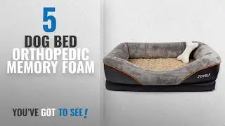 Top 5 Dog Bed Orthopedic Memory Foam [2018 Best Sellers]: JOYELF Memory Foam Dog Bed Small