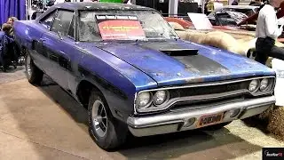 BARN FIND !! RARE 70 426 Hemi Road Runner - 1 of 44 - 1st 70 Road Runner - Road Test TV ®