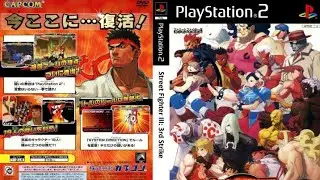 Street Fighter III: 3rd Strike ps2 final de RYU