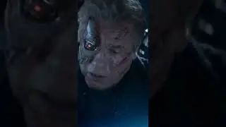 You're Nothing But A Relic In Deleted Time Line (T800 Vs T3000) Terminator Genisys #Shorts