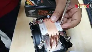 Как установить воздушный кулер для процессора Cooler Master MA410M | Insource IT