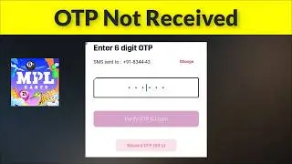 MPL Play Games  OTP / Verification Code Not Received Issue - Android - 2026