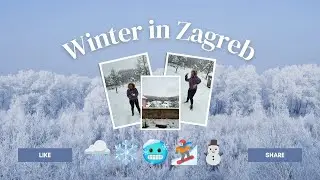 2024 SNOWFALL IN ZAGREB