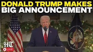 Donald Trump LIVE: Trump's Stunning Announcement | Trump Latest News LIVE | US News | White House