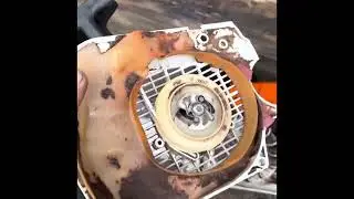 My pull cord is loose on my still chainsaw how do I fix it? Recoil your pull cord in simple steps!