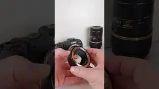 mount adapter for canon EF to R , part 1 - how to attach it