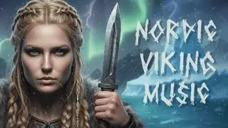 Old Norse Fantasy Music | Viking Techno Music by Velvala: Echoes of the Valkyrie Aurora Visualizer