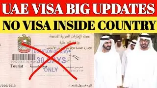 UAE Visa Big Update 9th Oct 2025 || Dubai Visit Visa Latest Update || UAE Work Visa News