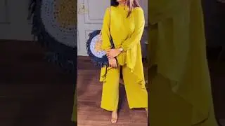 💛मोटे लोगों के लिए जबरदस्त Coat Set Design 😍 Beautiful Stylish 👗#coatsuit #dress  #shortvideo #