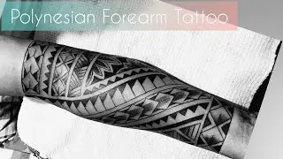 Forearm Tattoo Design | Forearm Tattoo for Men | Tribal Tattoo | Ansh Ink Tattoos #shorts