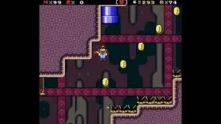 Super Mario World: Quest for Gaming - Think and Switch (Key Way)