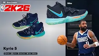 How to create the Nike Kyrie 5 'UFO' #nba2k26