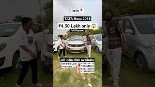 Cheapest TATA Hexa For Sale At Car Hub in Delhi #shorts
