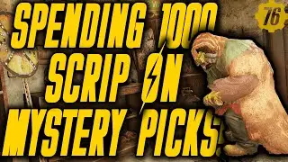 I Spent 1000 SCRIP on MYSTERY PICKS in Fallout 76