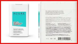 Great product -  Acure Simply Smoothing Coconut & Marula Shampoo, 12 Oz
