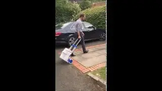 EXPRESSO Piccolino Aluminium Compact Folding Sack Truck 80kg