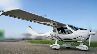 INSANE Take Off by Flight Design CTLS -RVS airport 