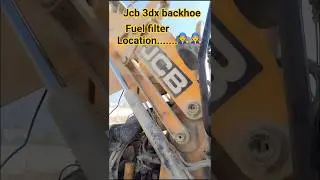 Jcb 3dx backhoe loader fuel filter part no | Jcb backhoe 3dx fuel filter Location jcb Diesel filter