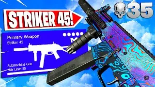 the STRIKER 45 is #1 MOST UNDERRATED SMG in WARZONE SEASON 6! (BEST STRIKER CLASS SETUP/LOADOUT!)