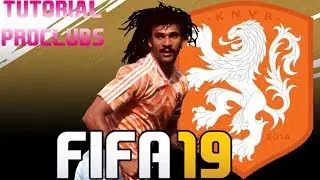 FIFA 19 - TUTORIAL FACE I Ruud Gullit (ICON) [Pro Clubs]