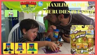 Maxilime & co slime y The Rudies pet shop mascotas unboxing