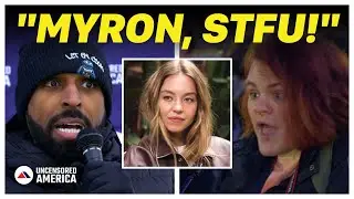 Angry Trans Student YELLS at Myron Gaines During Feminism Debate